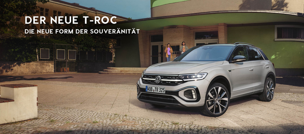 Seitenansicht VW T-Roc, Facelift